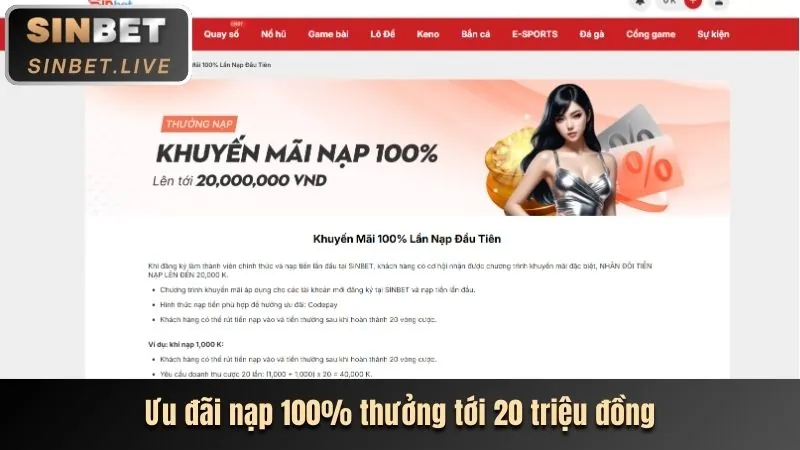 Gửi tiền vào ezbet